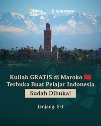 Kuliah Gratis di Maroko