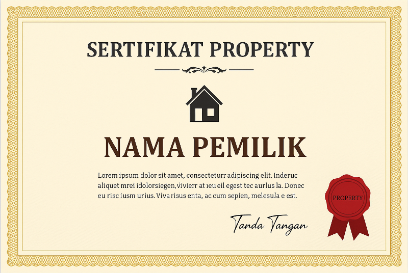 Sertifikat Property