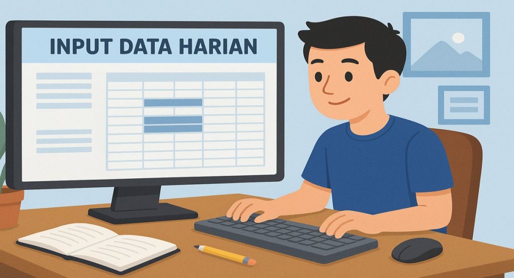 input data harian