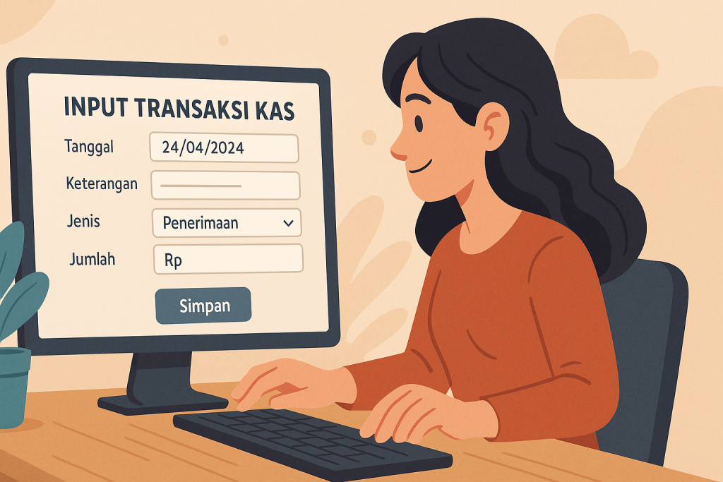 Input Transaksi Kas