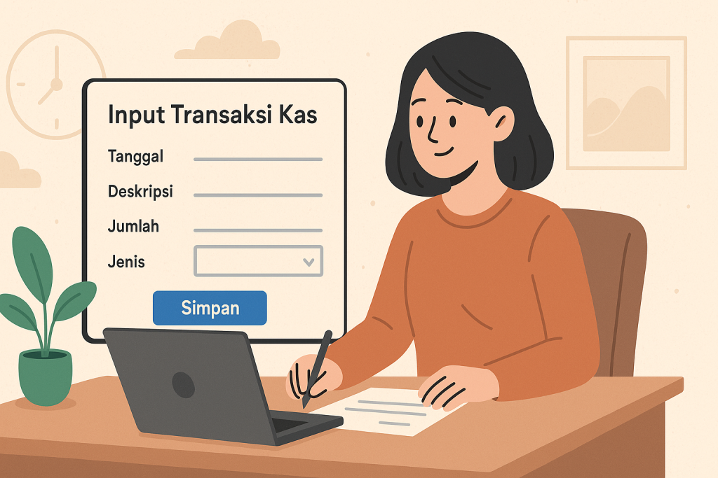 Input Transaksi Kas