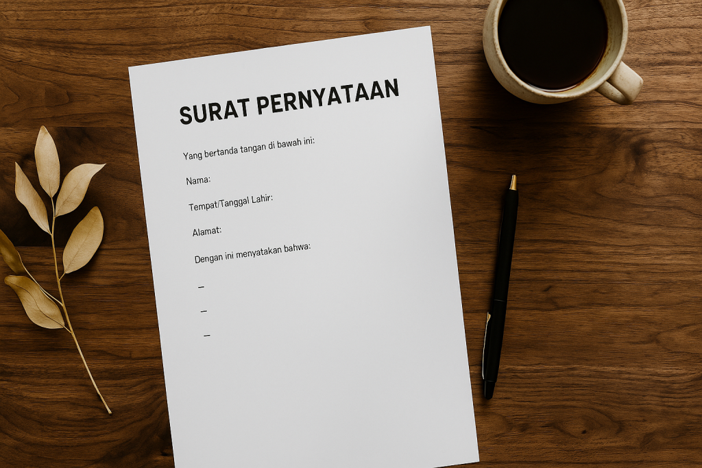 Surat Pernyataan
