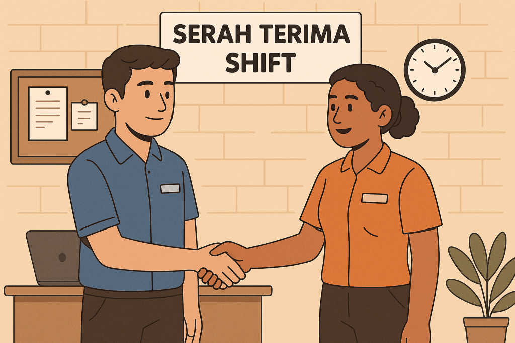 Serah Terima Shift