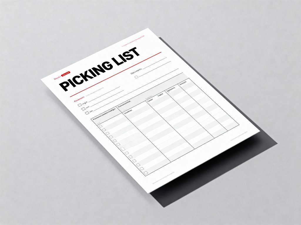 Picking List