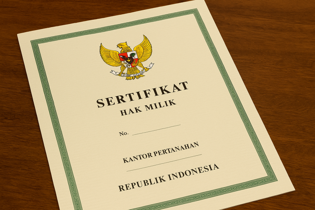Sertifikat Hak Milik