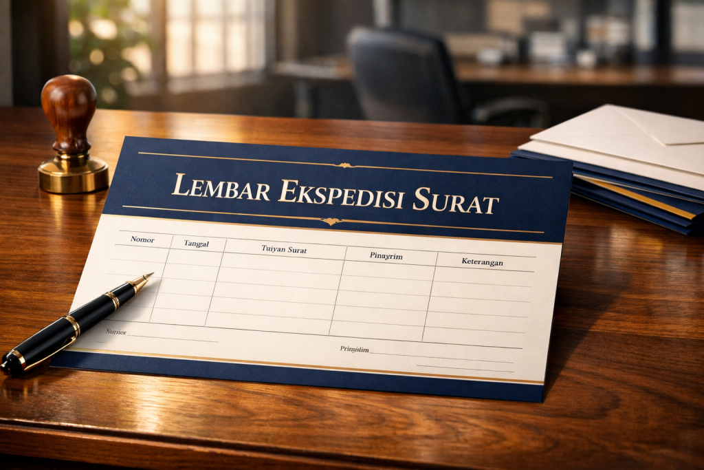 Lembar Ekspedisi Surat