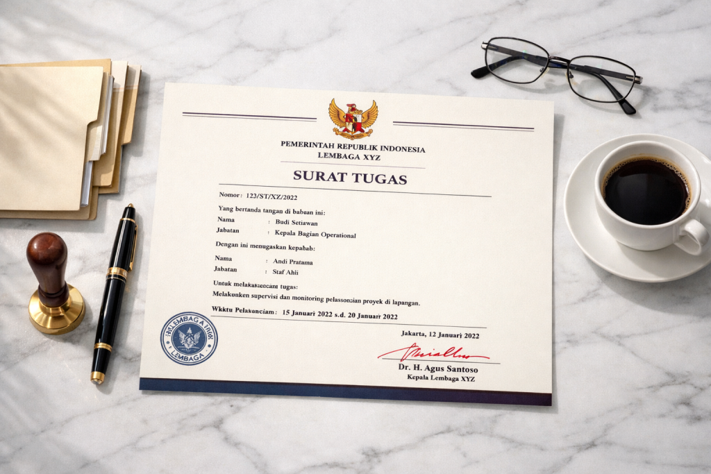 Surat Tugas Resmi