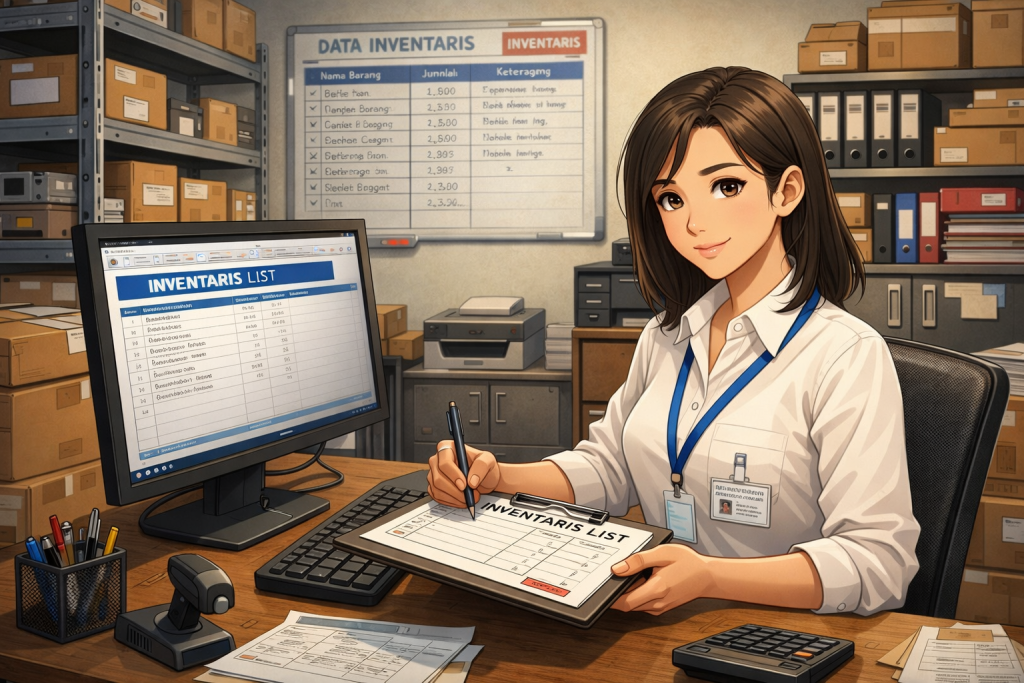 Pencatatan Inventaris