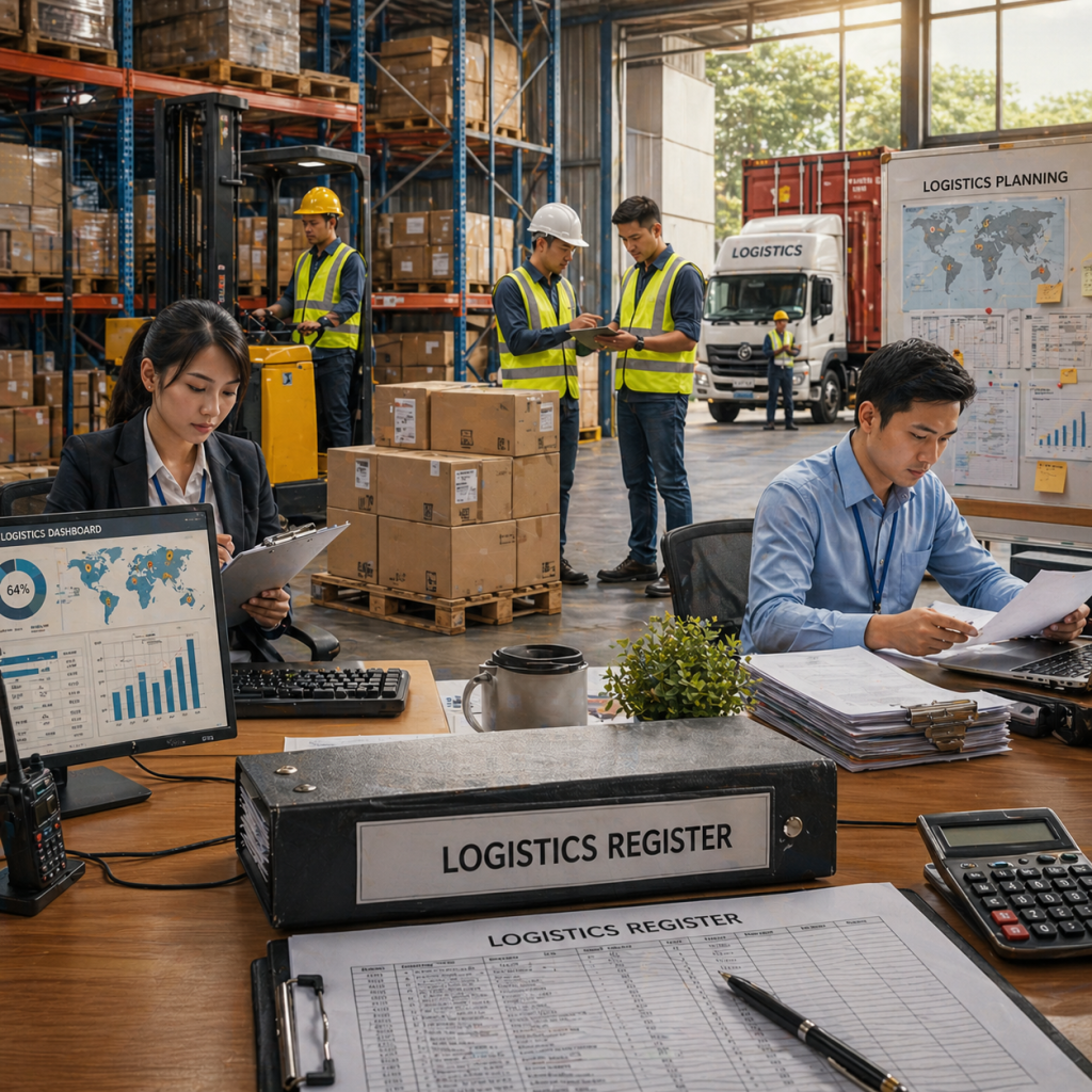 Logistics Register: Pilar Administrasi dalam Mengelola Arus Barang ...