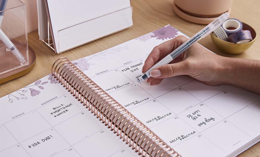 Calendar Organization