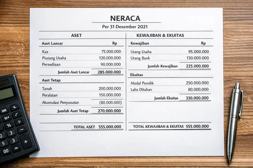 Laporan Neraca