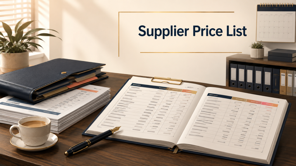 Supplier Price List