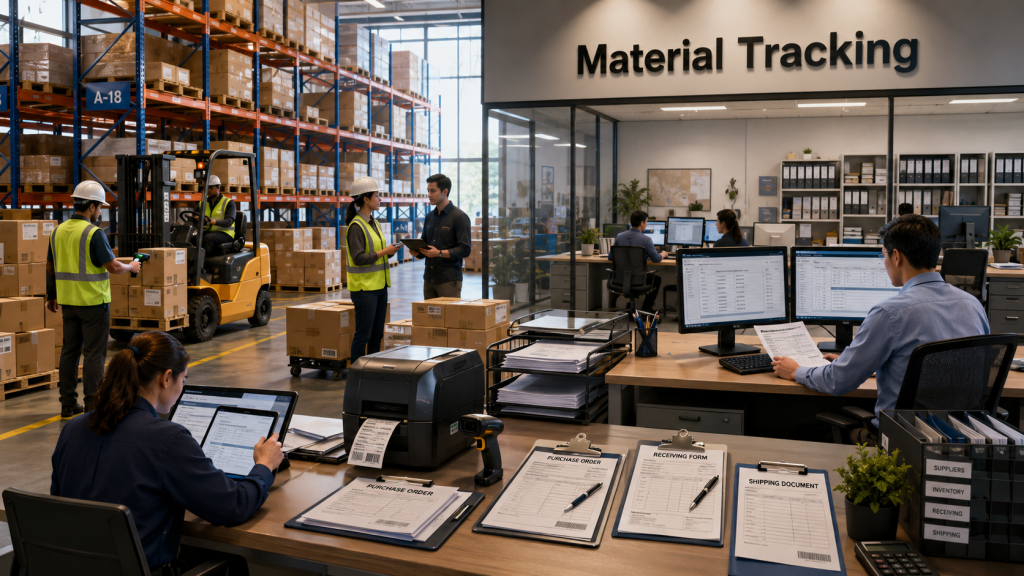 Material Tracking
