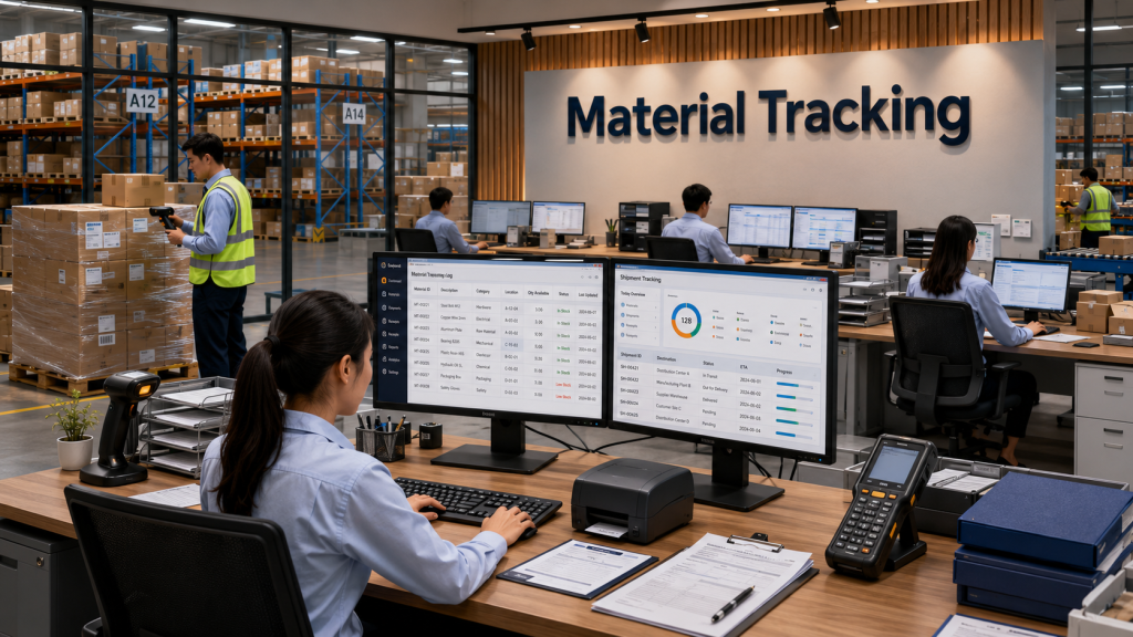 Material Tracking