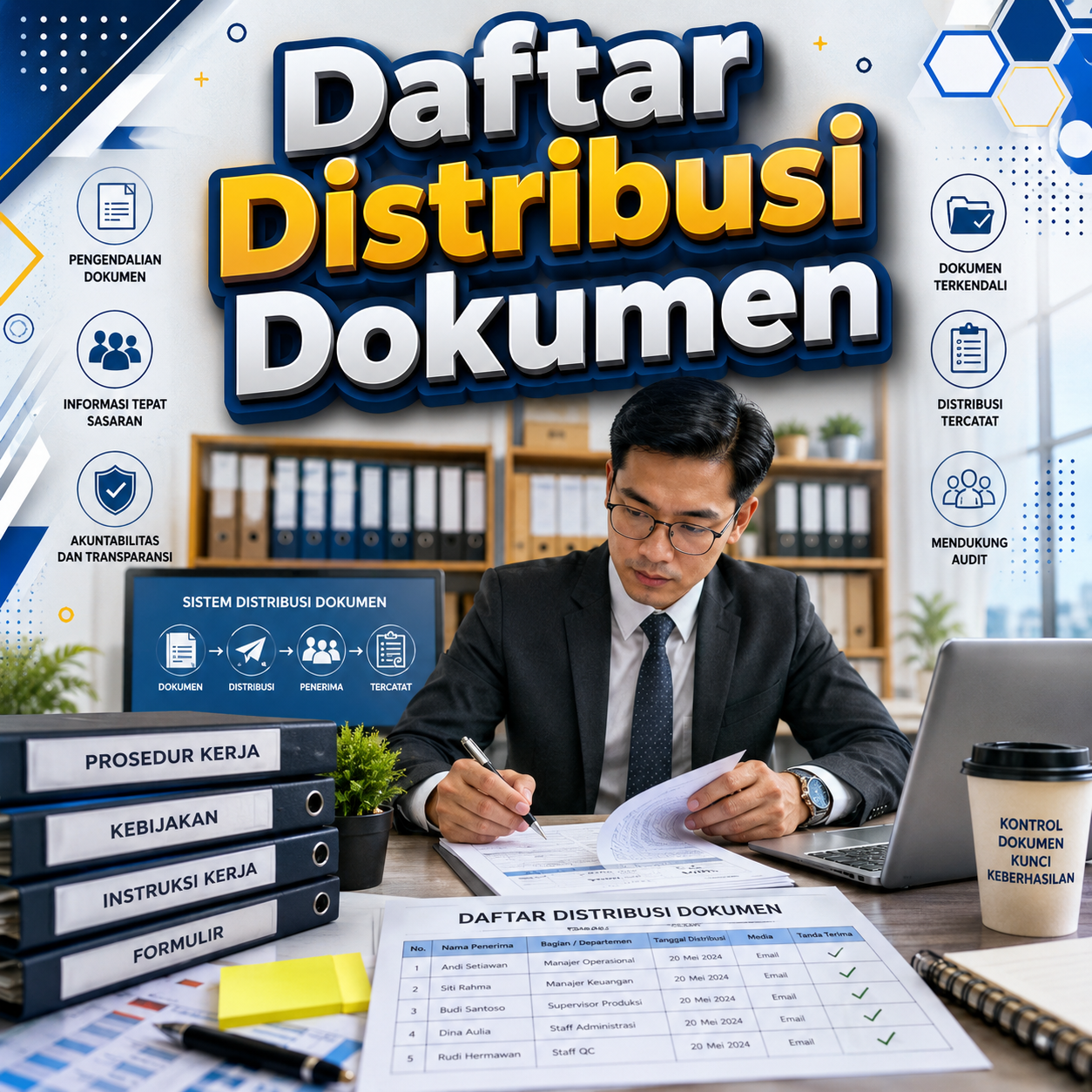Daftar Distribusi Dokumen