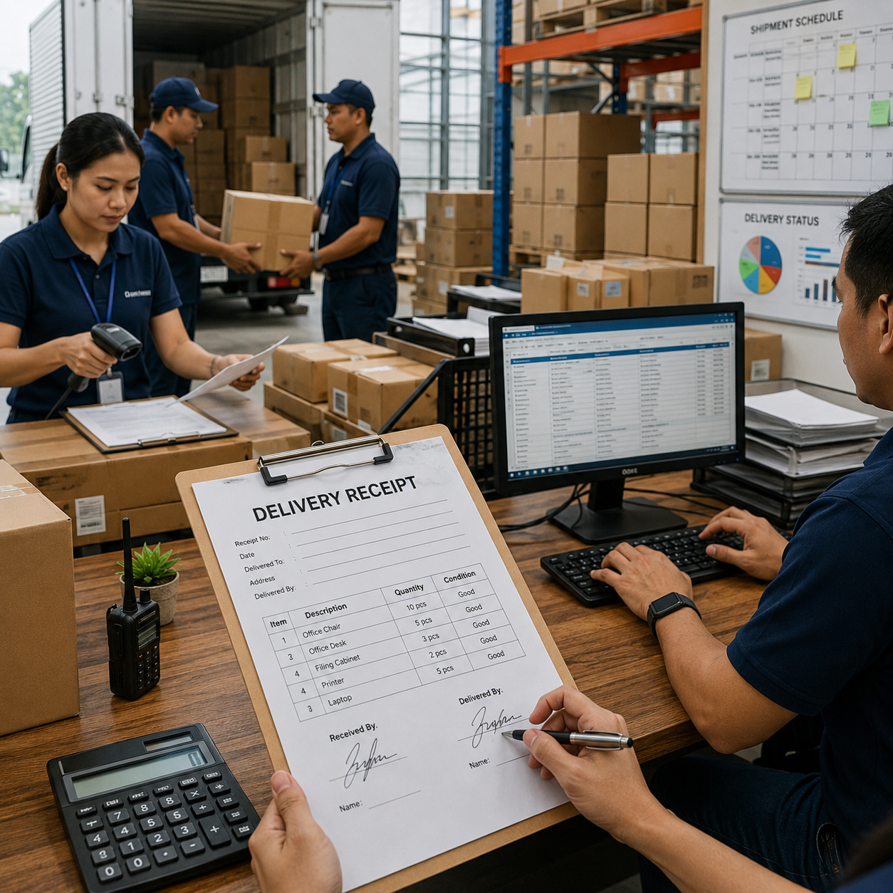 Delivery Receipt