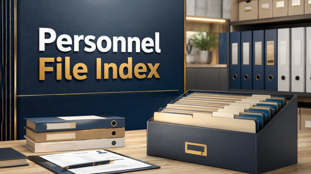 Personnel File Index