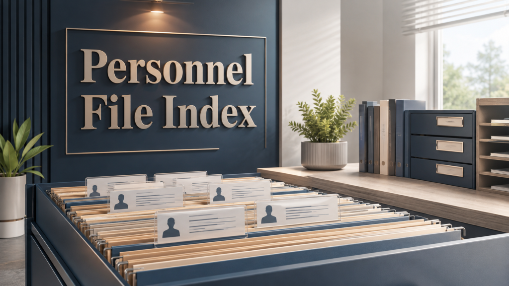 Personnel File Index