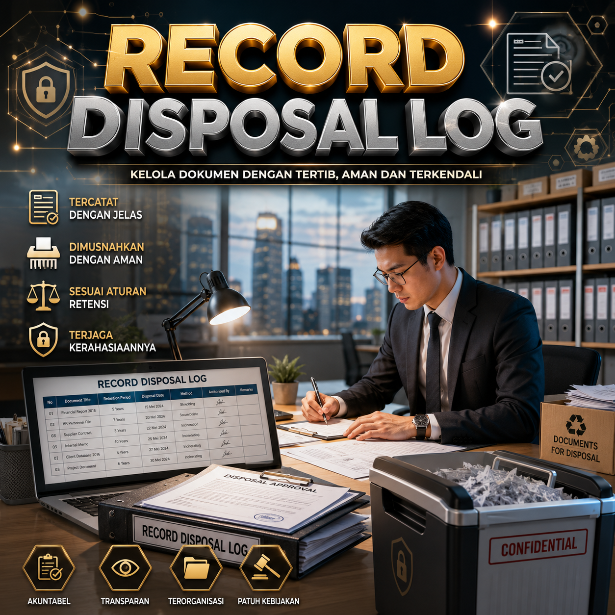Record Disposal Log