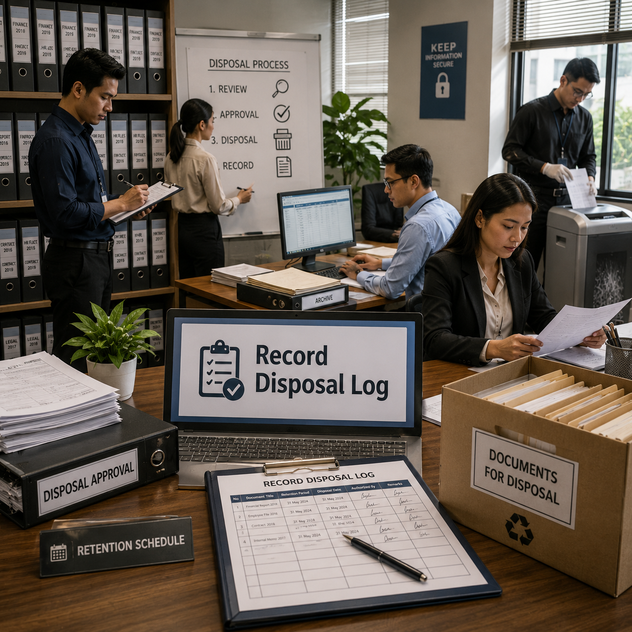 Record Disposal Log