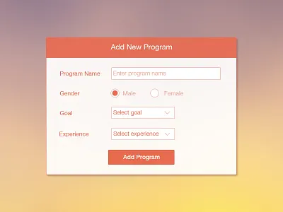 Admin Forms