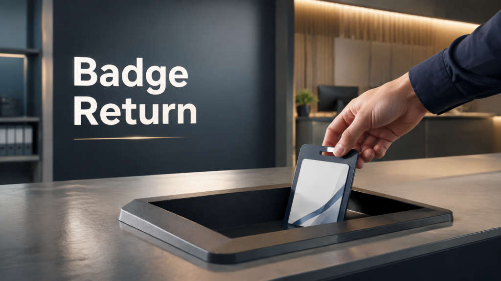 Badge Return