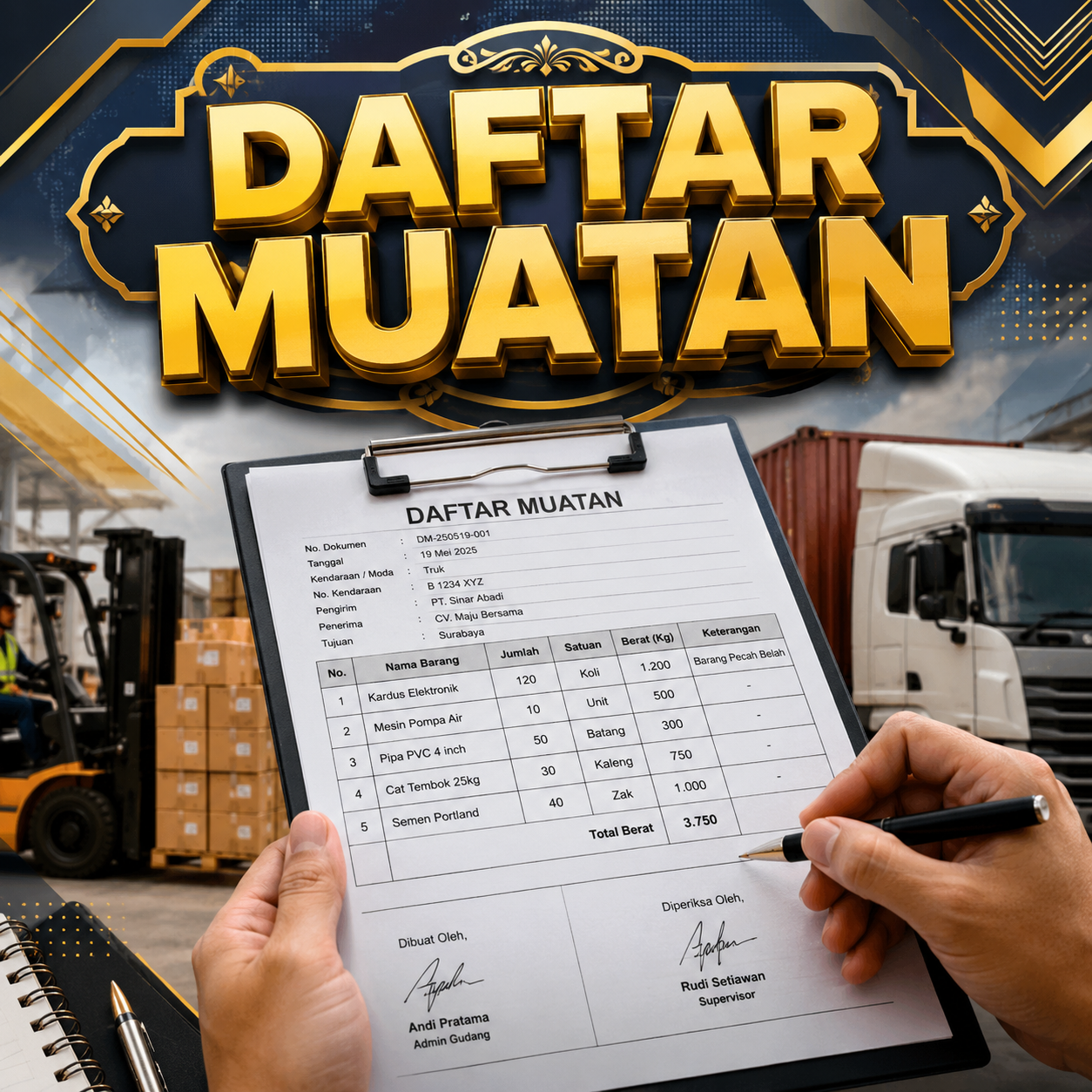 Daftar Muatan